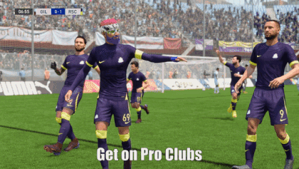 Soccer Players Get On Pro Clubs GIF