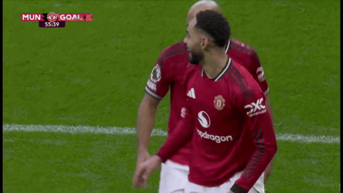 Soccer Players in Red Jerseys with Snapdragon
