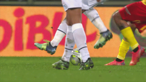 Soccer Players On A Field With A Sign That Says Dib On It GIF