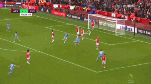 Soccer Players On A Field With The Words Cry About It In The Corner GIF