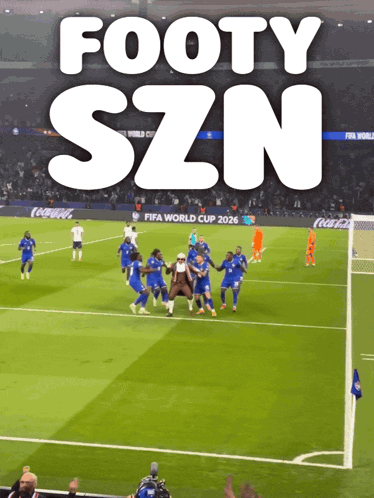 Soccer Players On Field Footy Szn GIF