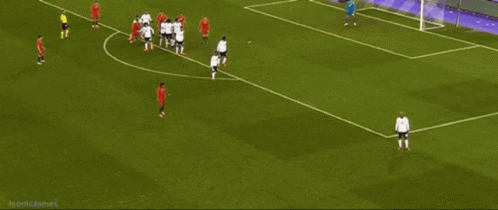 Soccer Players on Field With Bestintegrol Banner