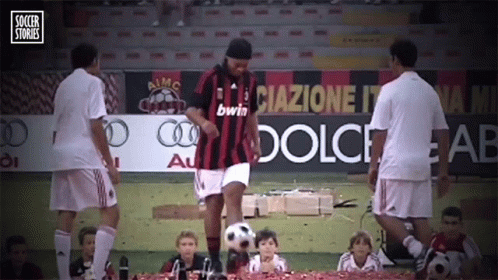 Soccer Players on Field With Number 10