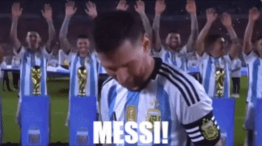 Soccer Players One Wearing Messi Shirt