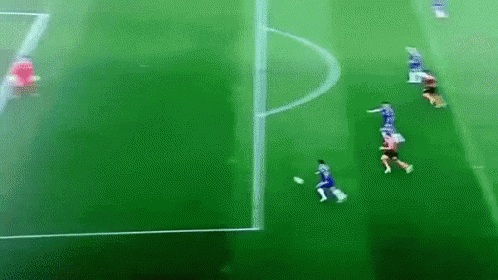 Soccer Players Playing Game