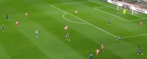Soccer Players Playing On Field GIF