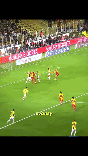 Soccer Players Playing On Field GIF