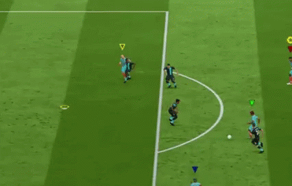 Soccer Players Playing Soccer