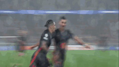 Soccer Players Playing with Fox Logo