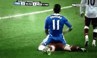 Soccer Players Playing with Samsung Shirt