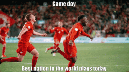 Soccer Players Running Game Day Best Nation Plays Today
