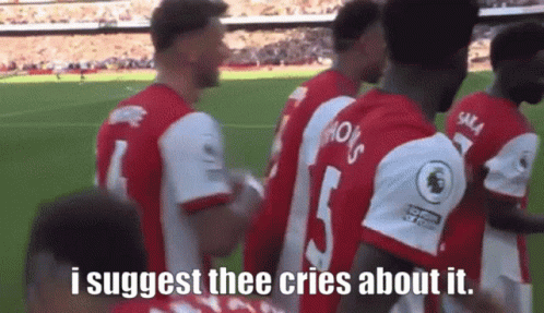 Soccer Players Standing On Field GIF
