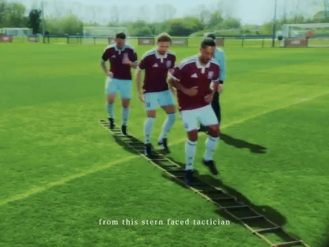 Soccer Players With From This Stern Faced Tactician GIF