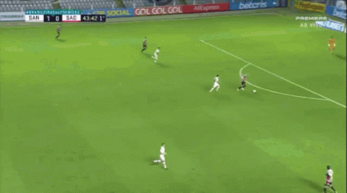 Soccer Stadium With Betcris And Multilaser Ads GIF
