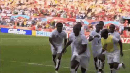 Soccer Team From Ghana GIF
