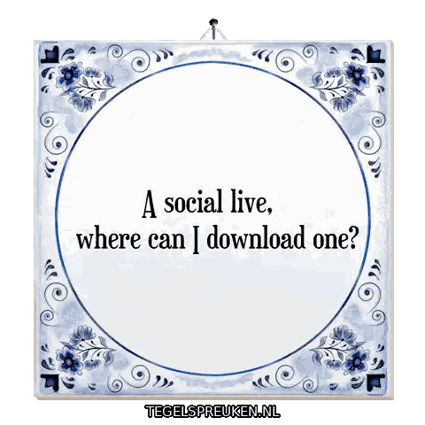 Social Live Tile