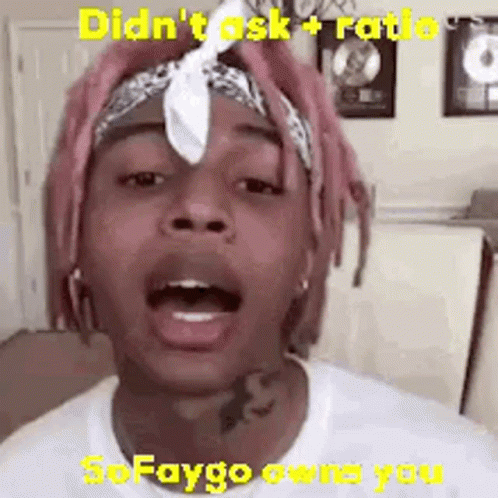 Sofaygo Rapping Don't Ask Ratio GIF