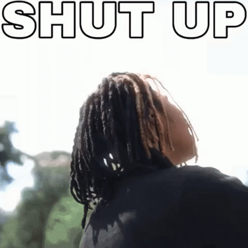 Listening To Sofaygo Shut Up Meme GIF