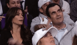 Sofia And Ty Sharing Passionate Kiss On Camera GIF