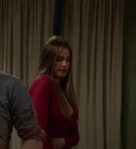 Sofia Vergara Dancing In Red Dress GIF