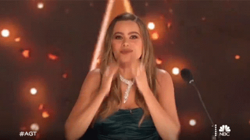 Sofia Vergara Blowing A Kiss GIF