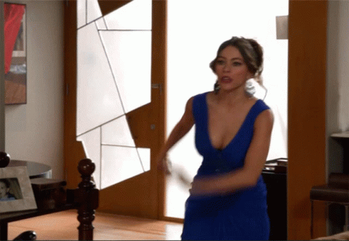 Sofia Vergara In Panic GIF