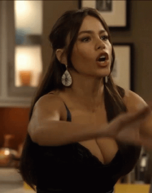 Sofia Vergara Saying No GIF