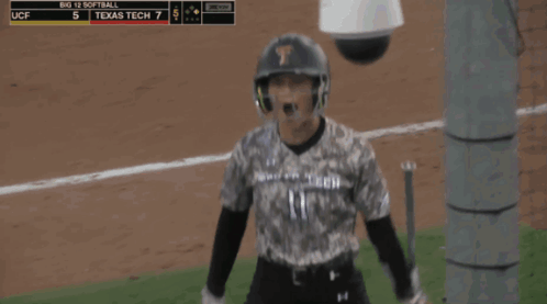 Softball Game Between UCF And Texas Tech GIF