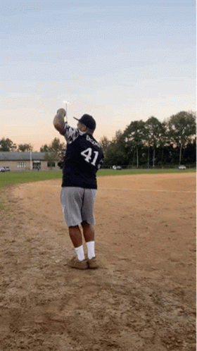 Softball Player Hilarious Happy Dance GIF