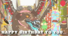 Solar Opposites Yumyulack Singing Happy Birthday GIF