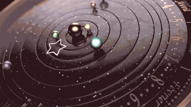 Solar System Planetarium Watch GIF