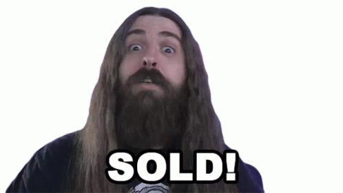 Sold Long Haired Man Thumbs Up GIF