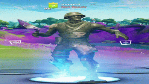 Soldier Character Fortnite Default Dance GIF