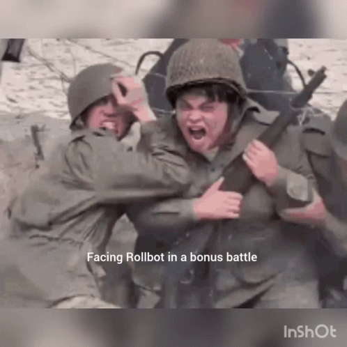 Soldiers Fighting in Bonus Battle