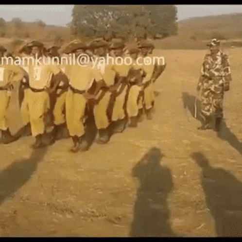 Soldiers Marching