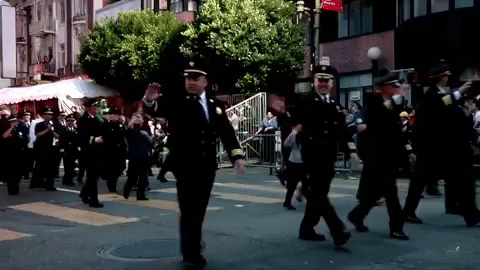 Soldiers Officials Parade GIF