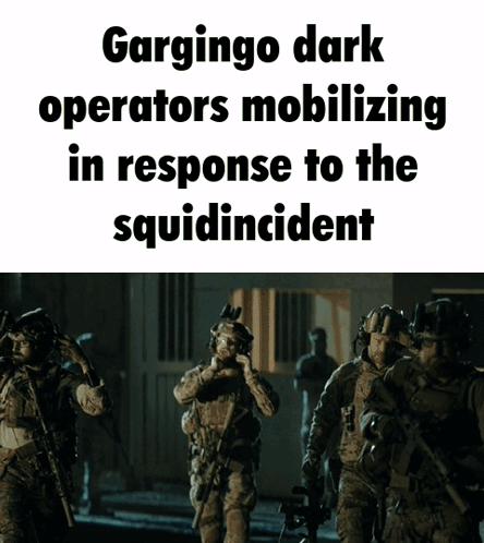 Soldiers Walking Gardingo Dark Operators Mobilizing