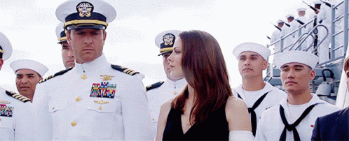 Solemn Navy Military Service Hawaii Five O GIF