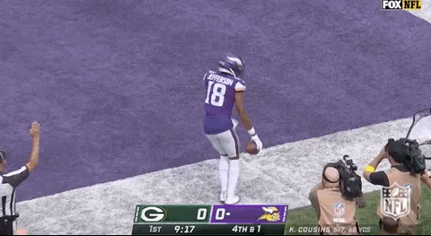 Solo Griddy Dance Justin Jefferson GIF
