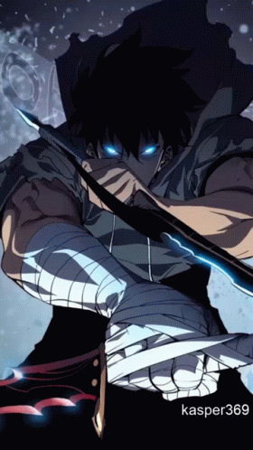 Solo Leveling Holding Blades GIF