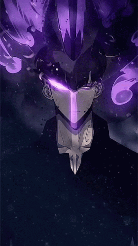 Solo Leveling Purple Ashes GIF