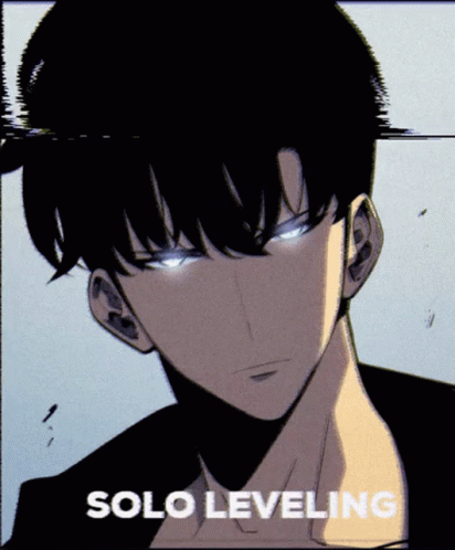 Solo Leveling Black Hair GIF