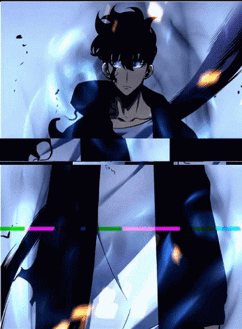 Solo Leveling Fear Stand GIF