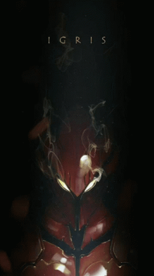 Solo Leveling Ingris Flaming GIF