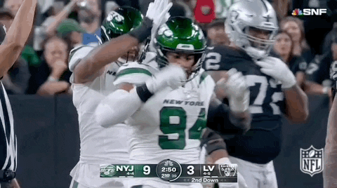 Solomon Thomas Dancing Jets GIF