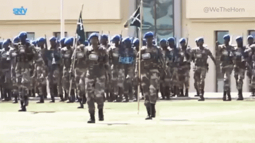 Somalia Armies Marching GIF