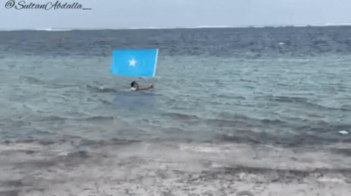 Somalia Man Swimming GIF