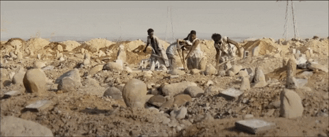 Somalia Men Digging GIF