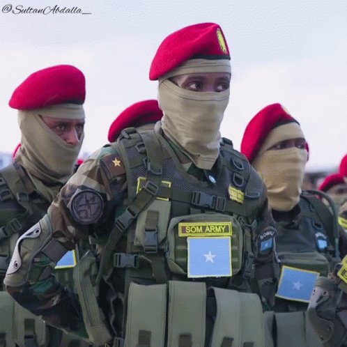 Somalia Military Men GIF