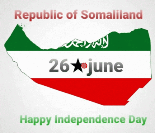 Somaliland Map With Flag